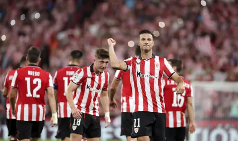 Атлетик Билбао изкова първи успех в Шампионската лига след обрат - 1