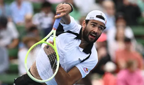 Контузия вади Матео Беретини от Откритото първенство на Австралия - 1