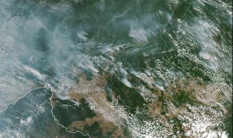Над 70 000 пожара в Амазонската джунгла - 1