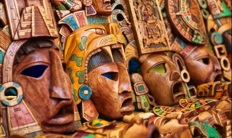 Символни стенописи бяха намерени в Мексико - 1