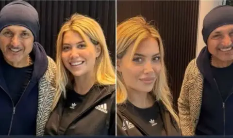 Помирение след години: Уанда Нара и Спалети заровиха томахавката - 1