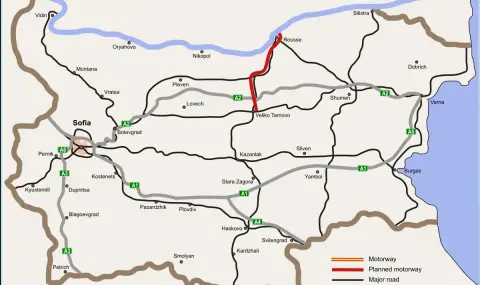 Започва изграждането на магистралата "Русе-Велико Търново" - 1