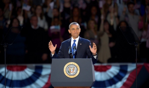 Барак Обама е преизбран за президент на САЩ - 1