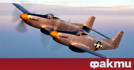 Единственият оцелял в изправност изтребител P-82 Mustang от Втората световна