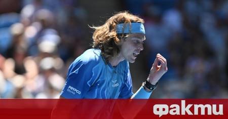 Руският тенисист Андрей Рубльов се класира за третия кръг на