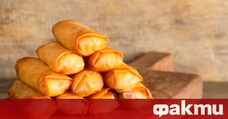 Необходими продукти оризови кори 8 бр За плънката яйца 2