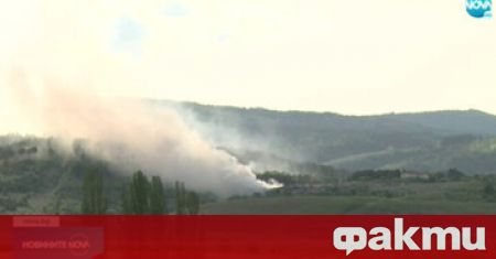 Сметището край кюстендилското село Радловци пламна днес следобед, предаде NOVA.