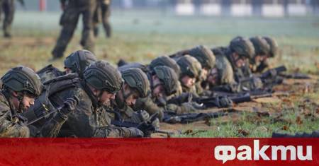 В момента германската армия харчи щедро През тази година тя