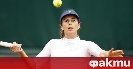 Българската тенисистка Цветана Пиронкова победи германката Андреа Петкович с 6 3