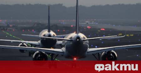 Общо 102 от планираните 1052 полета на летището във Франкфурт