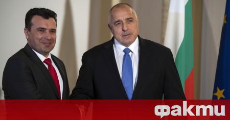 Министър председателят Бойко Борисов и премиерът на Република Северна Македония Зоран