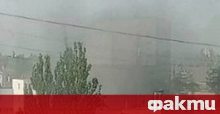 Мощна експлозия избухна в центъра на град Мелитопол в Запорожка
