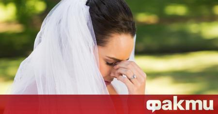 Младоженка прекъсна майка си по време на поздравителната ѝ реч