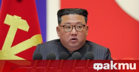Севернокорейският държавен ръководител Ким Чен ун поздрави китайския президент Си Цзинпин