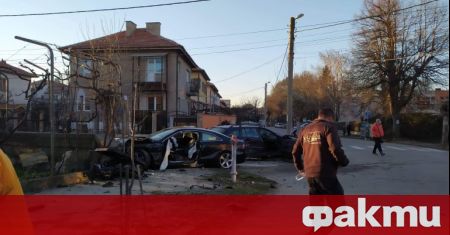 Петима души пострадаха при тежка катастрофа в Кюстендил съобщи Нова