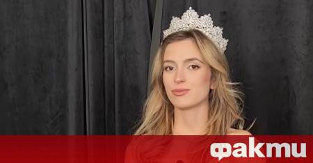Мис България 2025 Симона Бакърджиева използва официалния профил на Славия