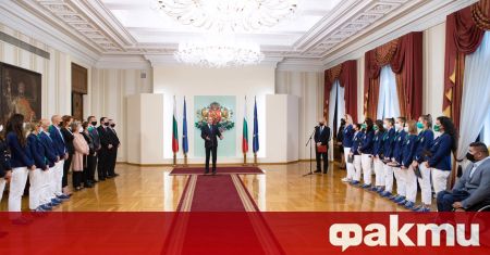 Президентът Република България Румен Радев награди олимпийците ни които на
