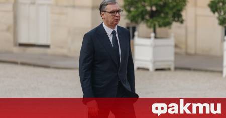 Президентът на Сърбия Александър Вучич заяви че възнамерява да поеме