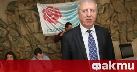 Лидерът на Българска социалдемокрация Евролевица Александър Томов част от коалицията
