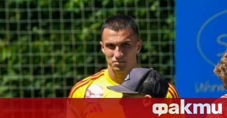 Българският футболен талант Пламен Андреев който до неотдавна пазеше вратата