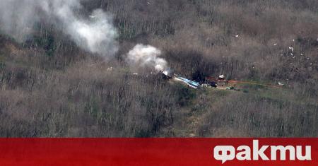 Представител на пилота управлявал хеликоптера на Коби Брайънт разбил се