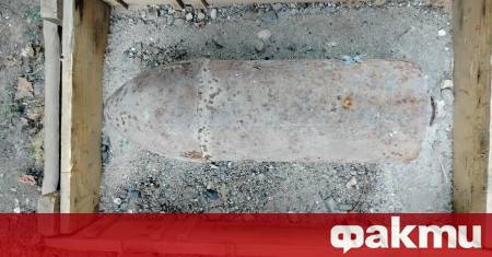 Земеделец откри силно корозирал снаряд при обработване на земеделска земя