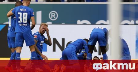 Хофенхайм нанесе първо поражение на Байерн Мюнхен в Бундеслигата Сините