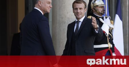 Държавният глава на Франция Еманюел Макрон призова за широк диалог