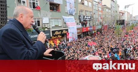 Турският президент Реджеп Тайип Ердоган заяви че Анкара не смята
