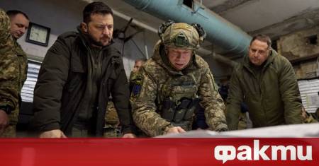 Главнокомандващият на Въоръжените сили на Украйна ВСУ Александър Сирски може