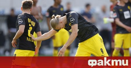 Звездата на Борусия Дортмунд Ерлинг Холанд ще продължи кариерата си