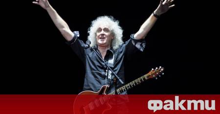 Брайън Мей виртуозният китарист на легендарната британска група Queen обяви