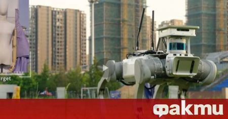 Китайската компания DeepRobotics научи своите най нови четириноги роботи да търсят