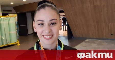 Българката Никол Стоименова спечели бронзов медал на греда от Световната