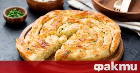 Необходими продукти кори за баница кисело зеле 1 глава средна