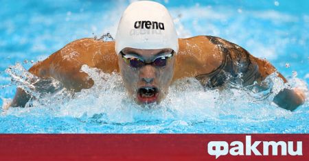 Българският плувец Антъни Иванов се класира 4-и в първа предварителна