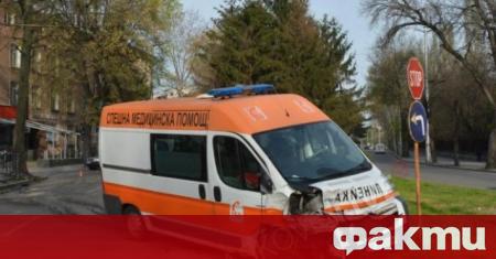 Линейка катастрофира тази сутрин на бул.”Съединение” в Хасково. Инцидентът е