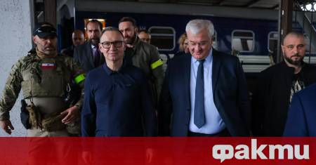 Полският президент Анджей Дуда публикува снимка от Киев в социалната