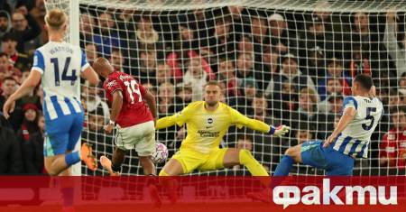 Манчестър Юнайтед се наложи над Брайтън с 4 2 в мач