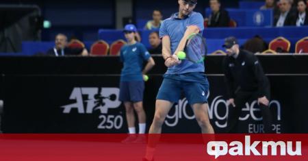 Втората ракета на българския тенис Димитър Кузманов е отказал участие