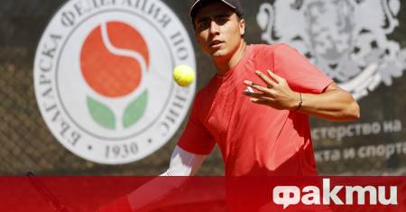 Иван Иванов загуби в първия кръг на тенис турнира от