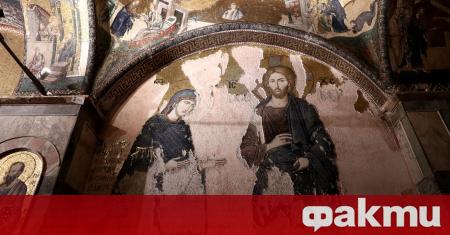 Решението на турските власти да превърнат византийската гръцка православна църква