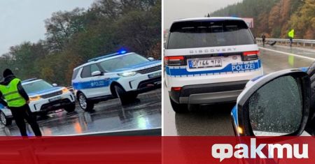 Германски полицаи са оказали първа помощ при катастрофа на АМ