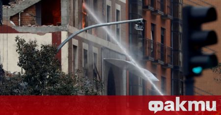 Голям пожар избухна в хотел в Мадрид. Няма данни за