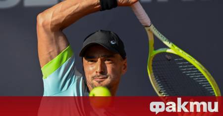 Димитър Кузманов отпадна в първия кръг на тенис турнира на