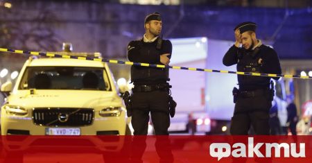 Снощното нападение срещу полицаи в Брюксел при което загинаха нападателят