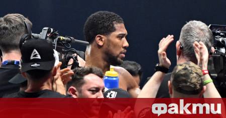 Антъни Джошуа се показа като истински джентълмен След победата над