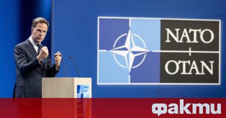 Генералният секретар на НАТО Марк Рюте заяви на 24 юни