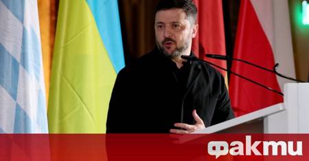 Украинският президент Володимир Зеленски заяви в речта си на 62