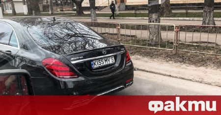 Съдейки по регистрационните номера на този Mercedes, Одеса не без